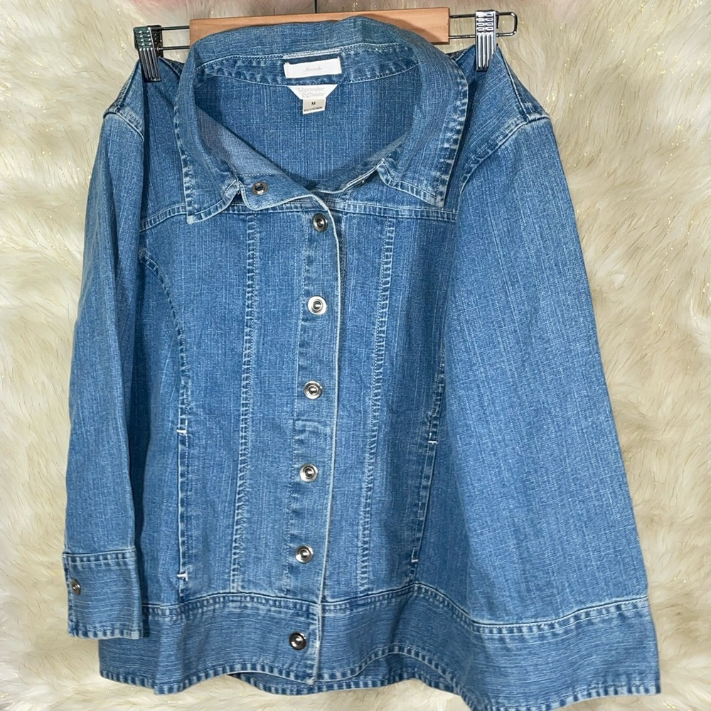 Christopher & Banks Jean Jacket